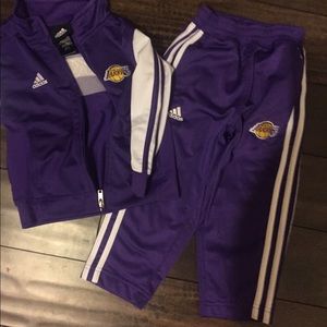 Adidas lakers set