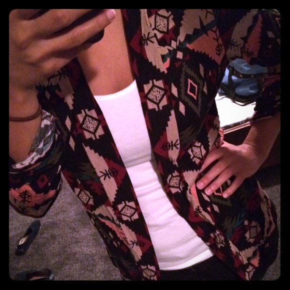 Tribal cardigan