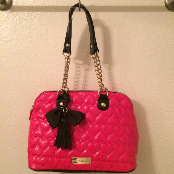 Pink Heart Betsy Bag