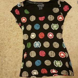 Polka dot love shirt