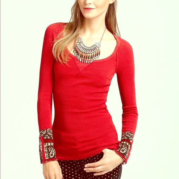 free people hippie cuff thermal