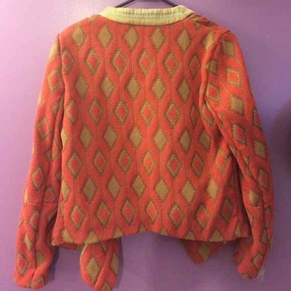 Zara Basic Tribal Blazer - Picture 3 of 4