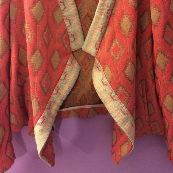 Zara Basic Tribal Blazer - Picture 4 of 4