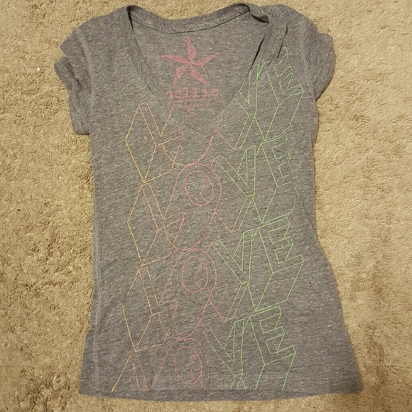 Grey 'love' shirt