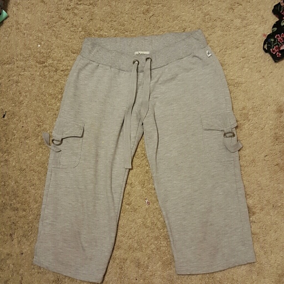 Sweatpant capris