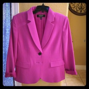 Fuschia blazer