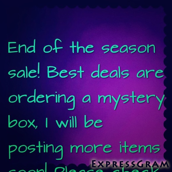 End of season sale! Check it out!