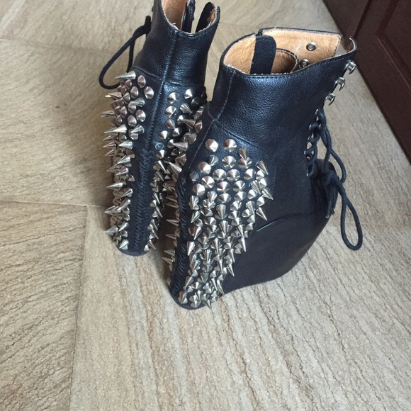 Jeffrey Campbell studded wedge platform