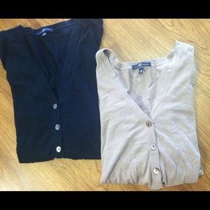 Reserved for laydeexlynder..TWO Gap Cardigans