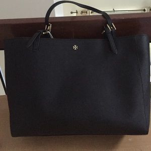 Tory burch big black tote