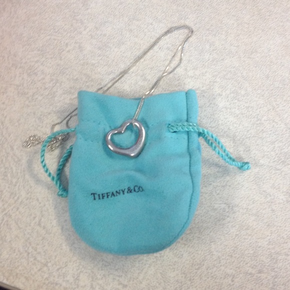 Tiffany's Elsa Peretti Open Heart pendant