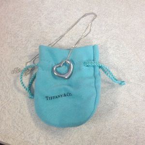 Tiffany's Elsa Peretti Open Heart pendant
