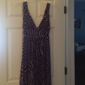 Plunging Maxi Dress