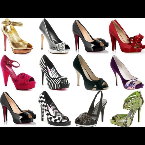 Shoes Louis Vuitton, Nike, Gucci etc