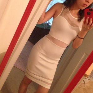NWOT H&M White Bodycon Dress
