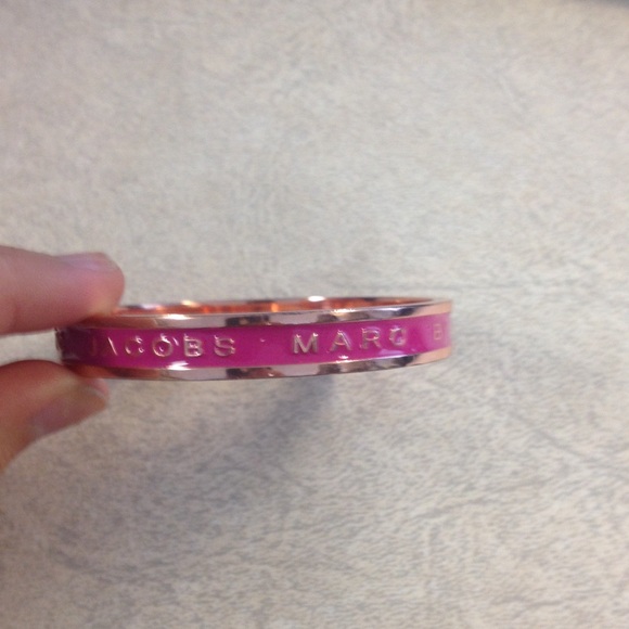 Marc Jacobs rose gold and pink bangle