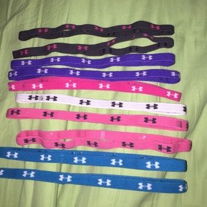 10 under armour headbands!