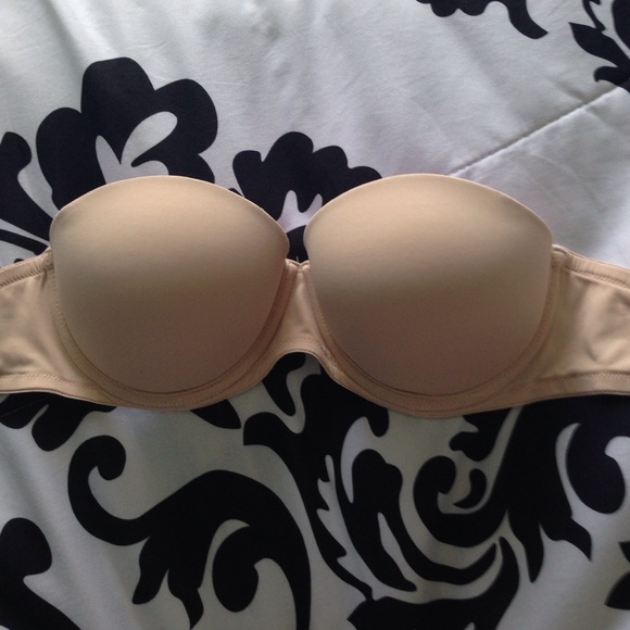 Vs nude strapless bra