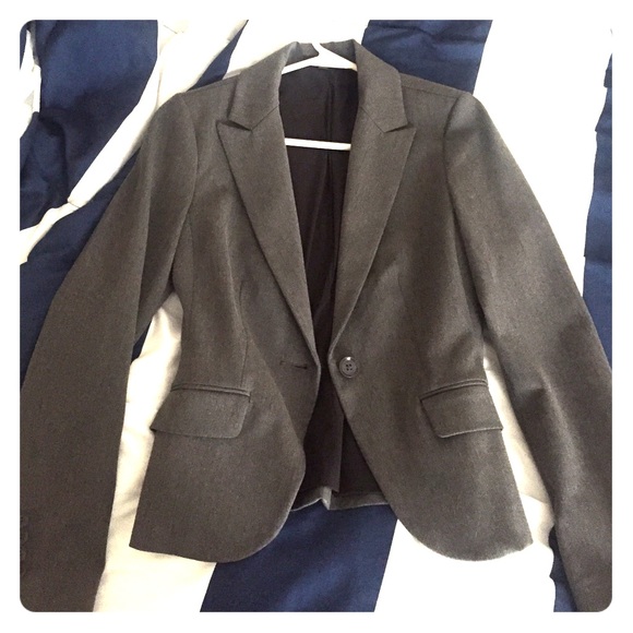 Gray express blazer