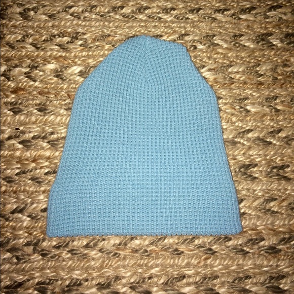 Baby blue beanie!