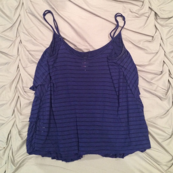 Free People indigo tank top - Picture 2 of 3