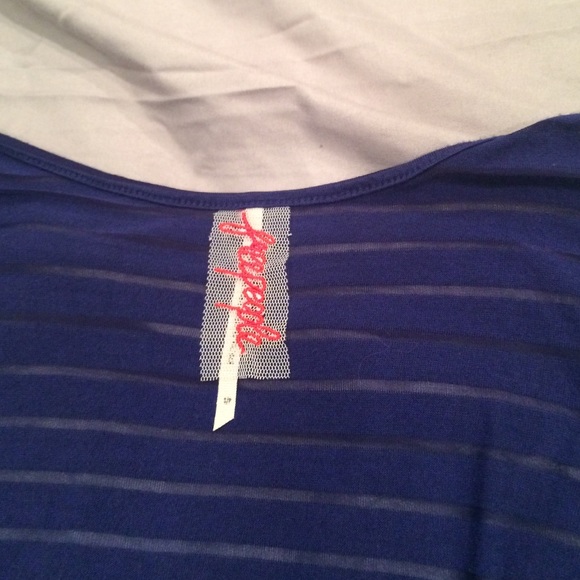 Free People indigo tank top - Picture 3 of 3