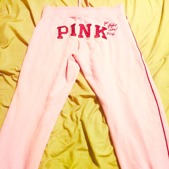 Small pink sweats