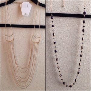 RESERVED • Two necklaces!