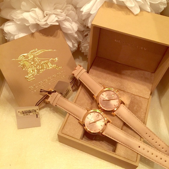 SOLD! Authentic Burberry "The City" Precious Watch