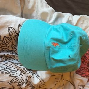 Teal polo hat