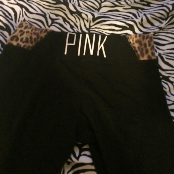 PINK Victoria's Secret Pants - Pink n leopard leggings