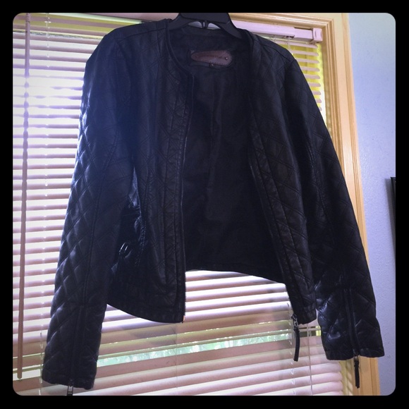 Charming Charlie leather jacket