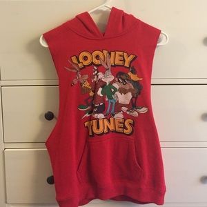 Looney Tunes cropped hoodie