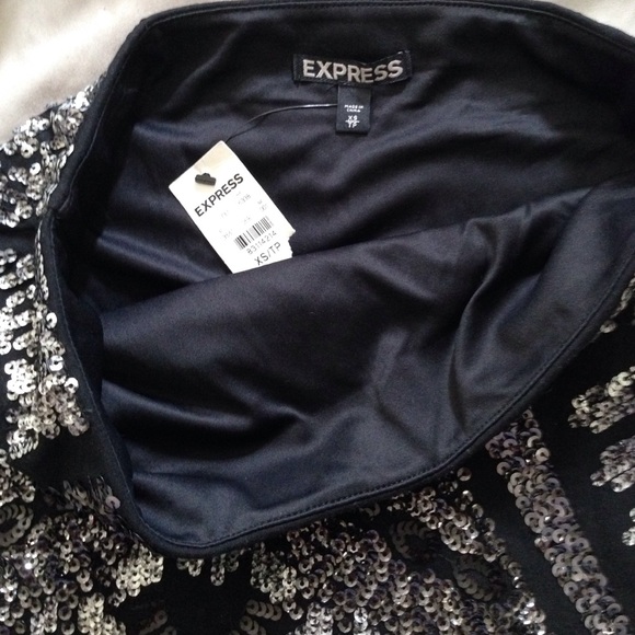 Express sequin skirt - Picture 2 of 2