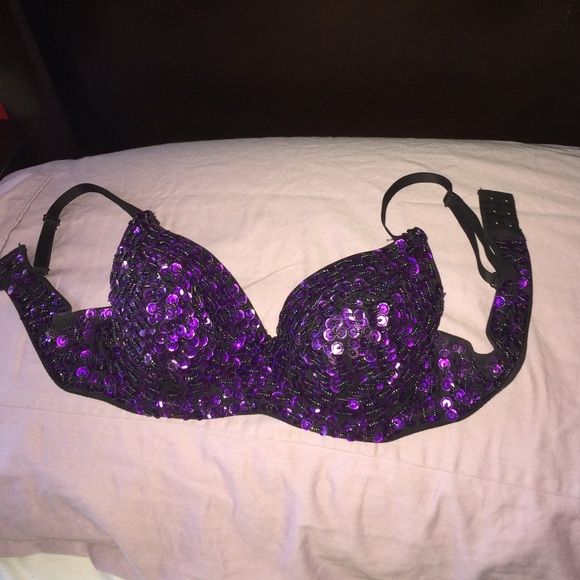 💜Sequin bra💜worn ONCE