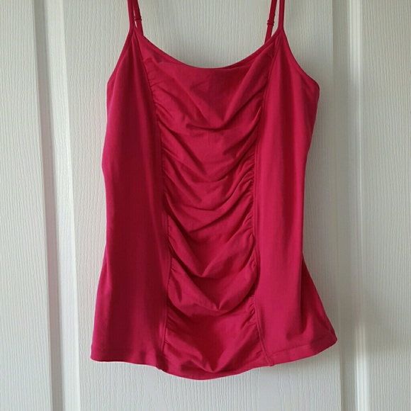 Express Tops - Express Hot Pink Stetchy Cami sz. L
