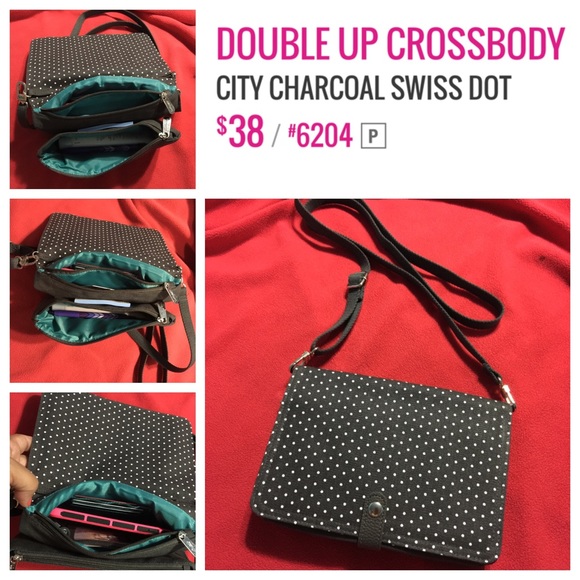 thirty one double up crossbody