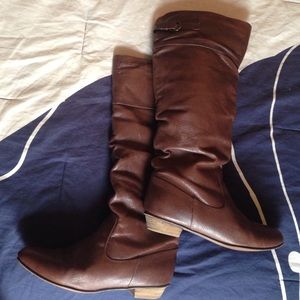 Steve Madden Craave Genuine Leather Boots & Top