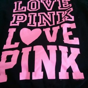 Vs pink sweatshirt