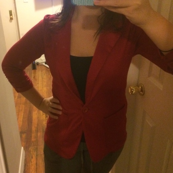 Red Blazer - Picture 3 of 3