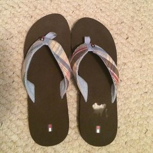Tommy Hilfiger flip flops