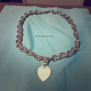 Tiffany and Co. Heart tag necklace