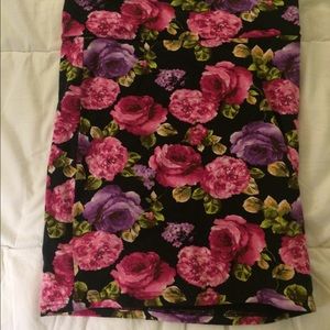 Floral body con skirt