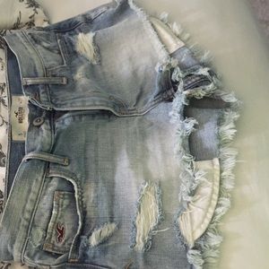 High waisted hollister shorts