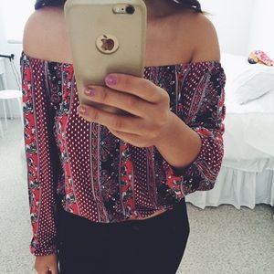 Off the shoulder Blouse