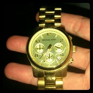 Gold Michael Kors Watch