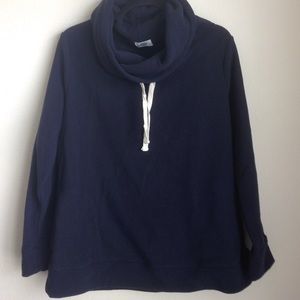 Cowl neck pull over