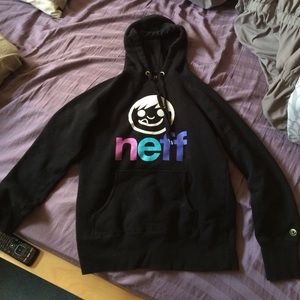 black neff sweatshirt
