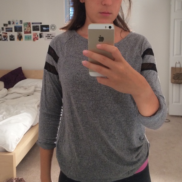 H&M MESH SLEEVE QUARTER LENGTH - Picture 4 of 4