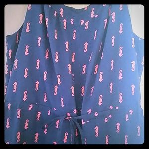 Seahorse dress